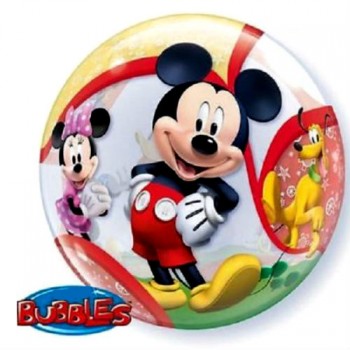 BALLOON - STRETCHY PLASTIC - MICKEY MOUSE